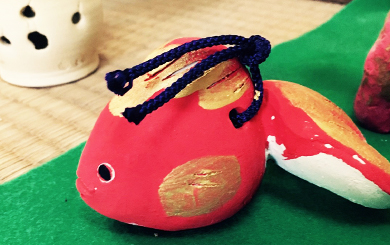 【赤膚焼】金魚土鈴彩色体験